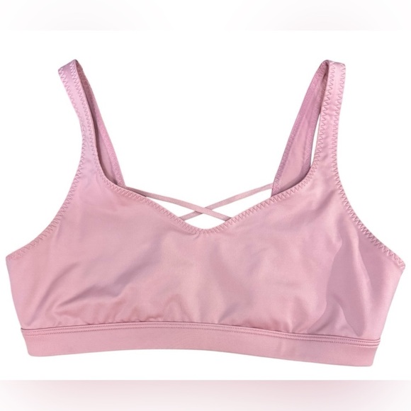 Victoria Sport Ballet Pink Size Medium Strappy Sports Bra - Picture 3 of 14
